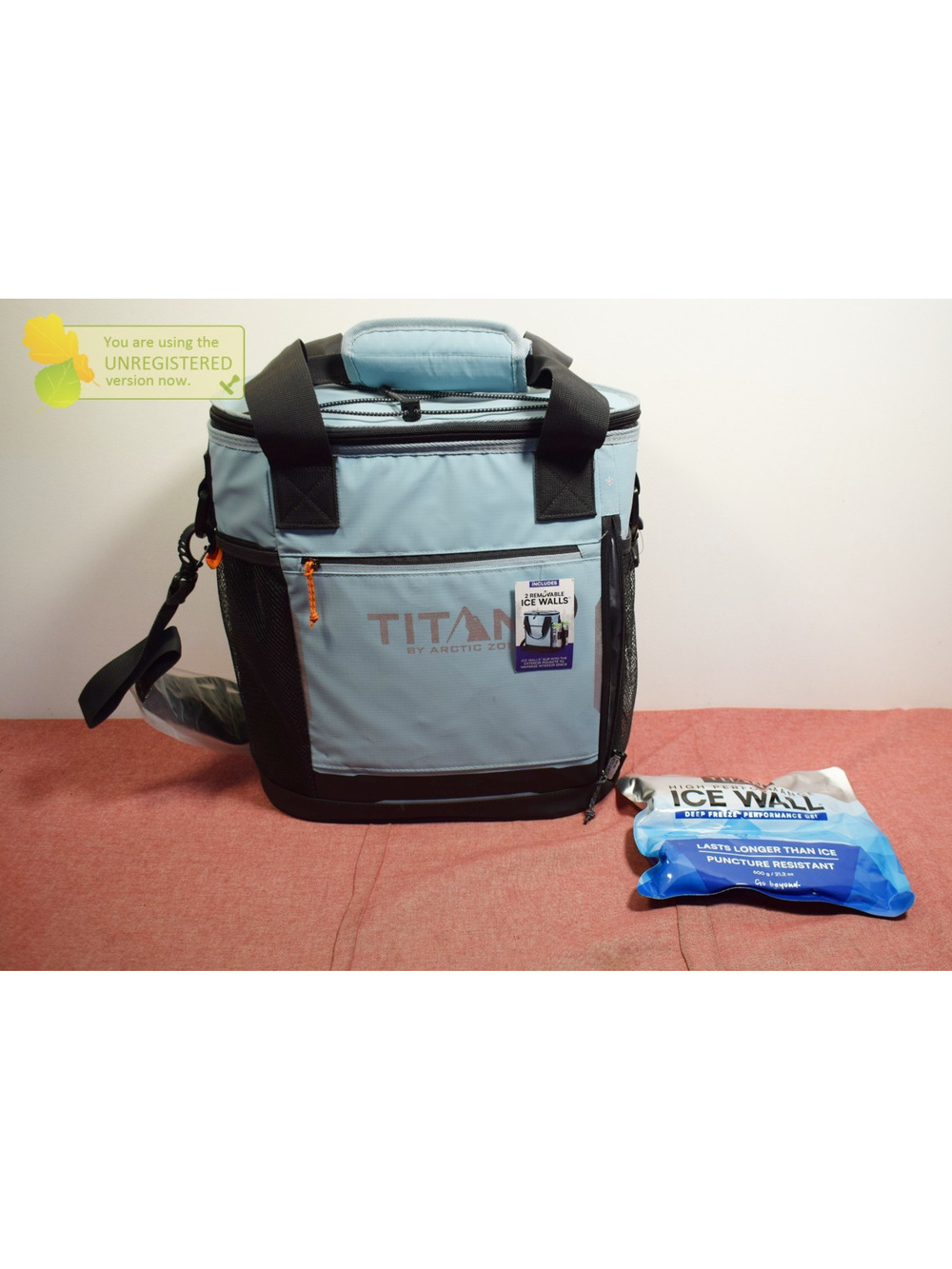 Titan by Arctic Zone 13qt Bucket Cooler with Ice Walls Arctic Peak